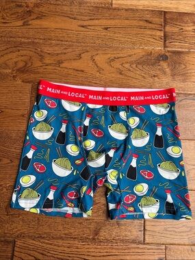 Ramen Boxer briefs Main and local never worn Smoke pet free home size Small